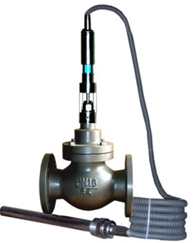 Heating type self-operated temperature control valve	